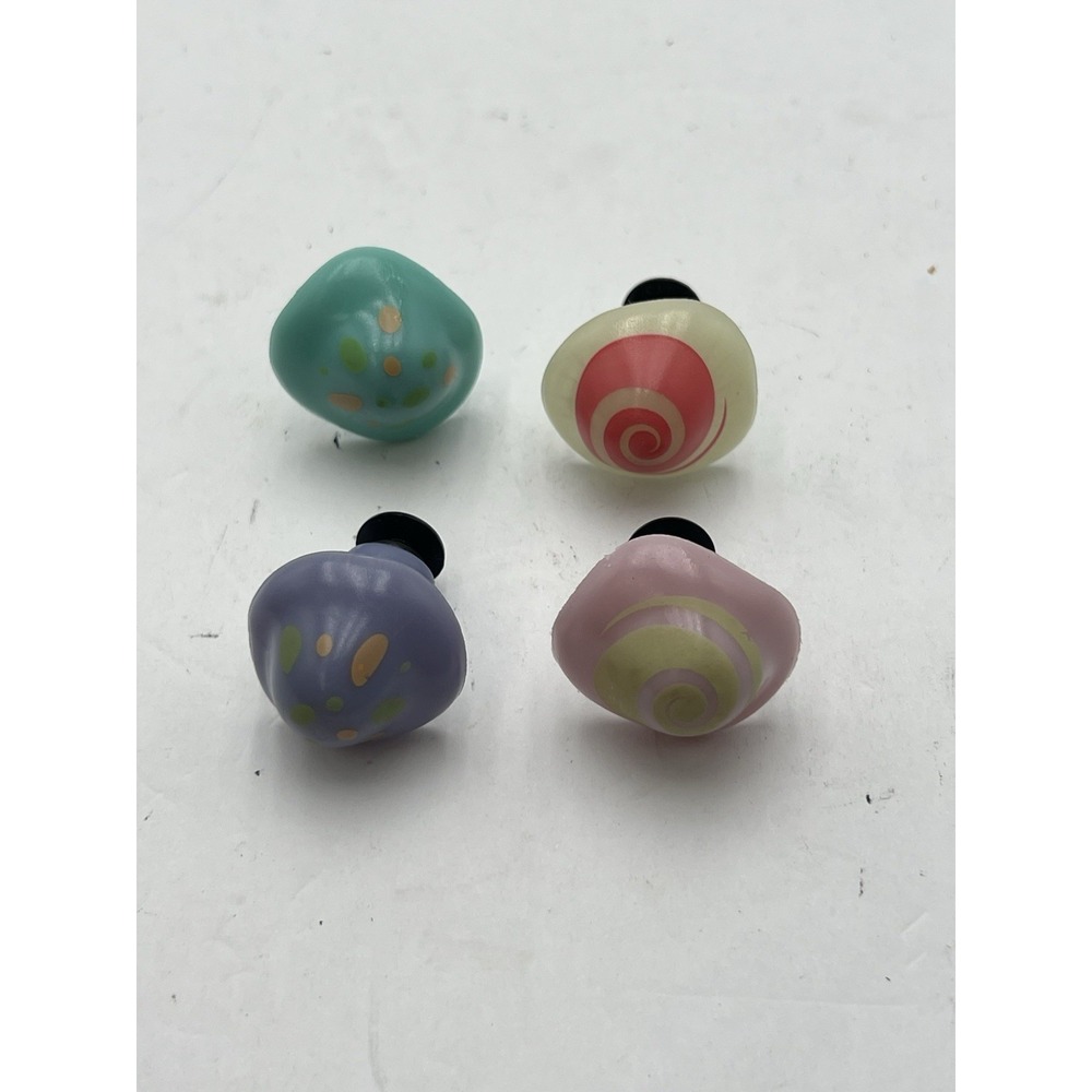 Crocs Jibbitz Far Out Mushrooms Shoe Charms 4pc Glow in Dark Genuine 2023